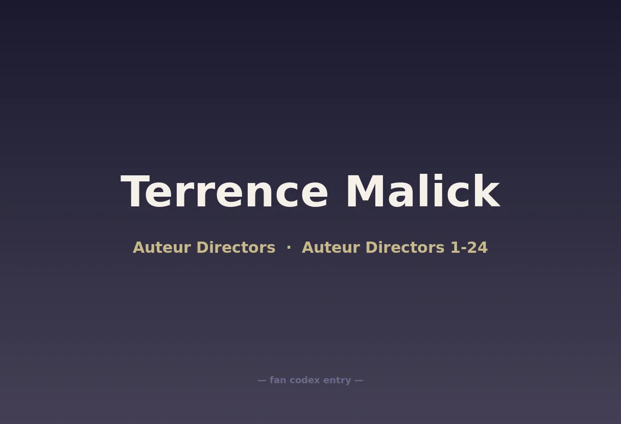 Terrence Malick