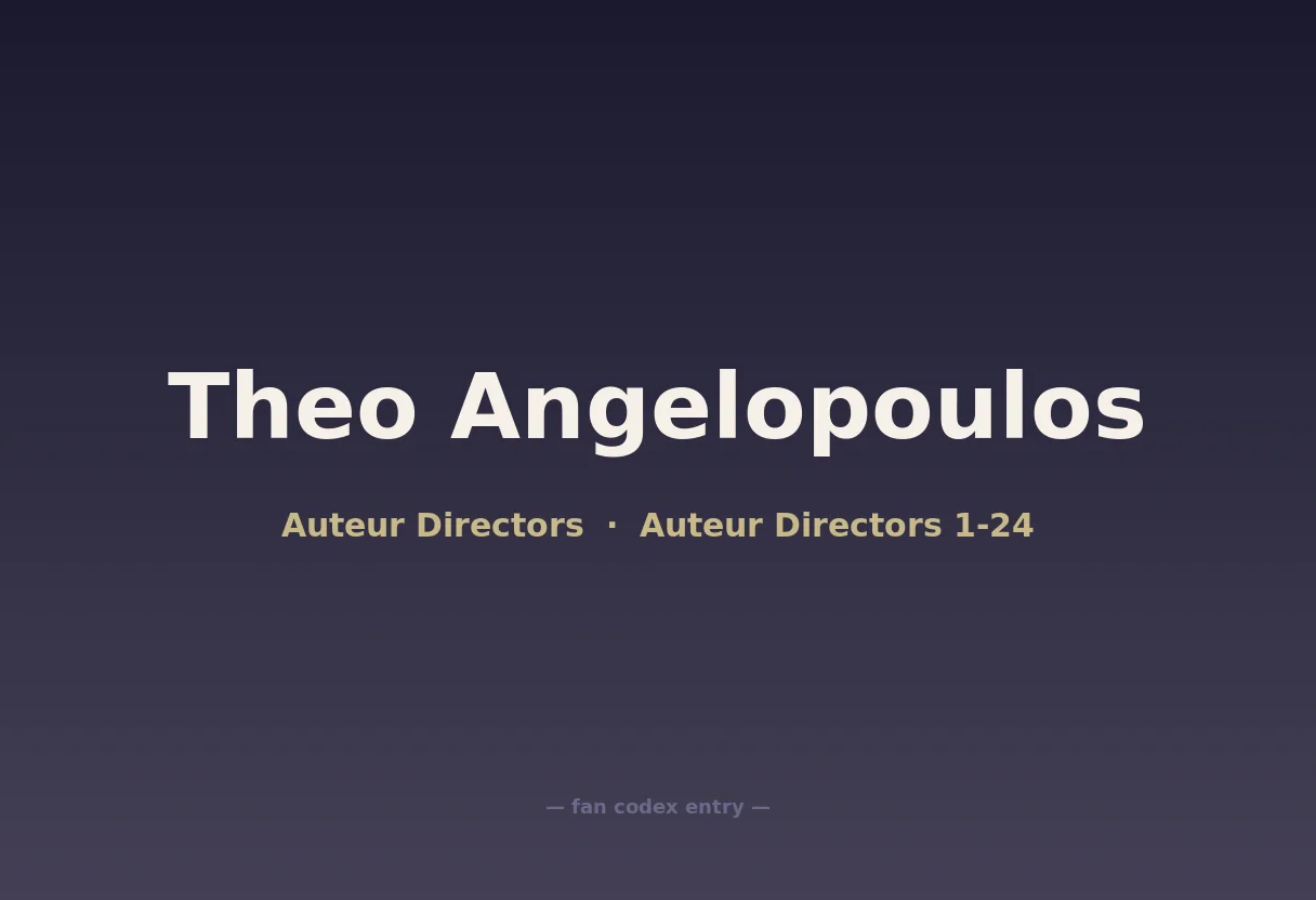 Theo Angelopoulos