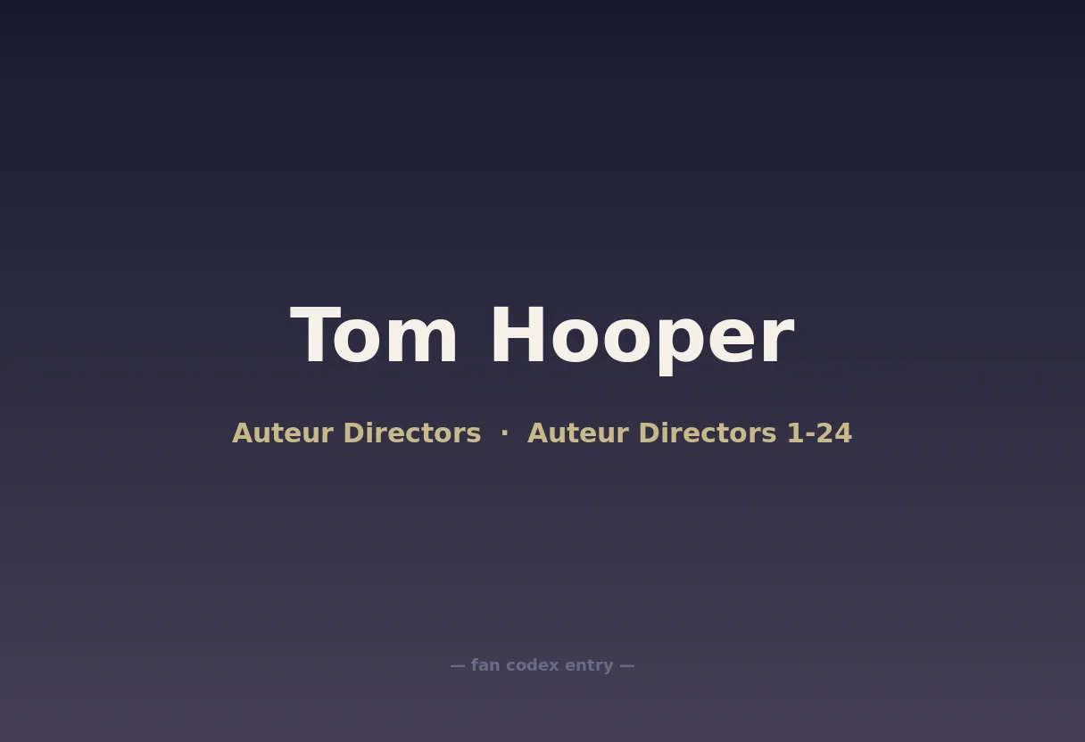 Tom Hooper