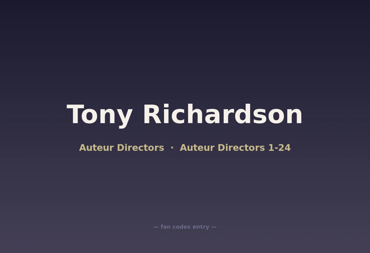 Tony Richardson