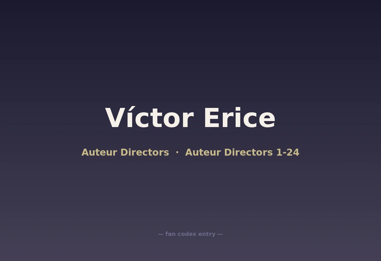 Víctor Erice