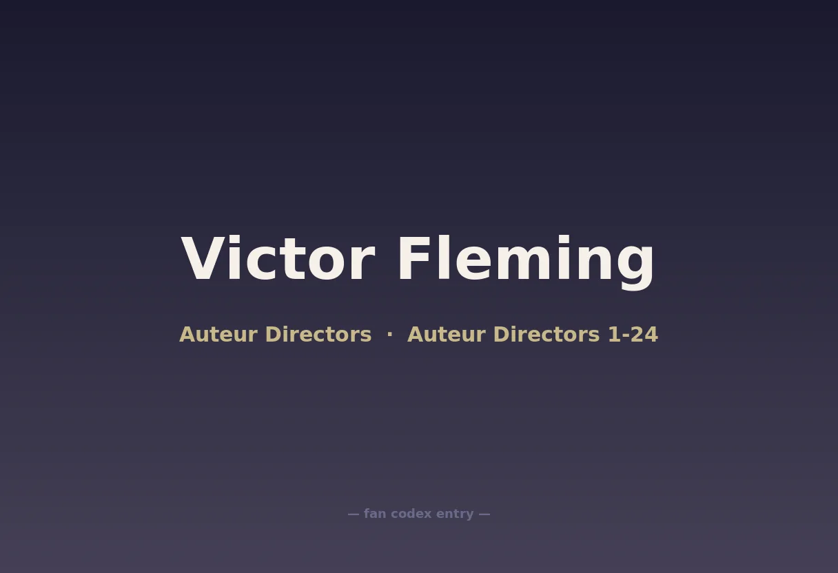 Victor Fleming