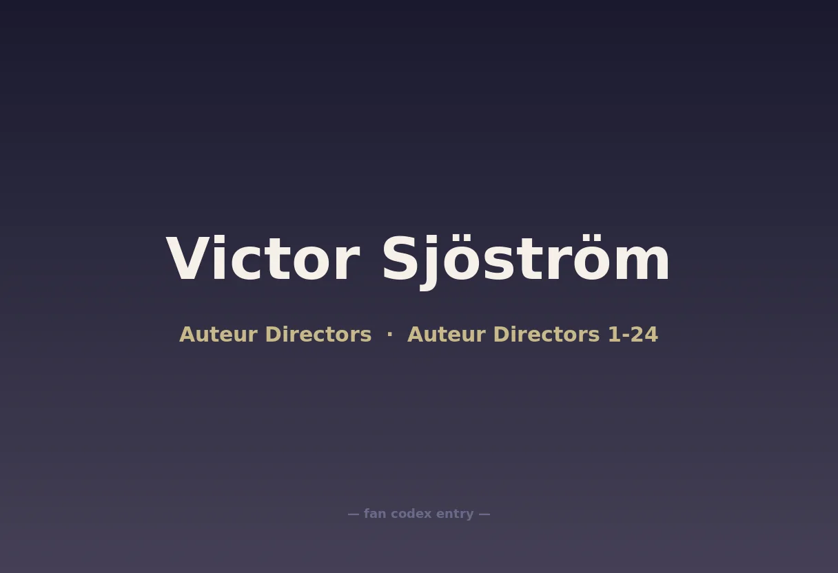 Victor Sjöström