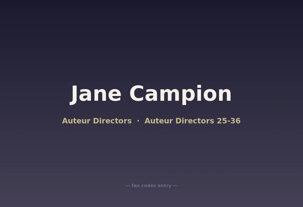 Jane Campion